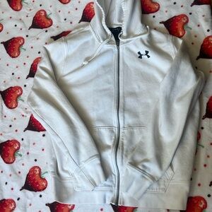 Under Armour White Hoodie